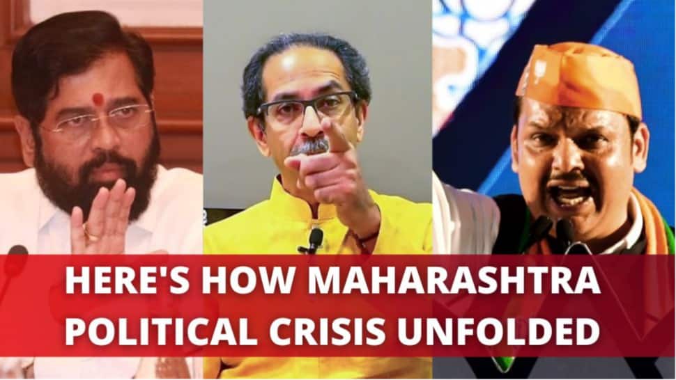 एकनाथ शिंदे के नेतृत्व वाले शिवसेना विधायकों ने उद्धव ठाकरे की एमवीए सरकार को गिराया, अब देवेंद्र फडणवीस पर सबकी निगाहें – यहां बताया गया है कि महाराष्ट्र संकट कैसे सामने आया | भारत समाचार एकनाथ शिंदे के नेतृत्व वाले शिवसेना विधायकों ने उद्धव ठाकरे की एमवीए सरकार को गिराया, अब देवेंद्र फडणवीस पर सबकी निगाहें – यहां बताया गया है कि महाराष्ट्र संकट कैसे सामने आया | भारत समाचार