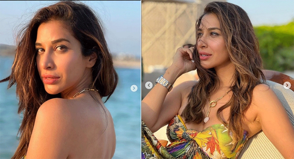 सोफी चौधरी हॉट पिंक बिकिनी में समुद्र में करती हैं योग, देखिए उनकी खूबसूरत तस्वीर |  लोग समाचार