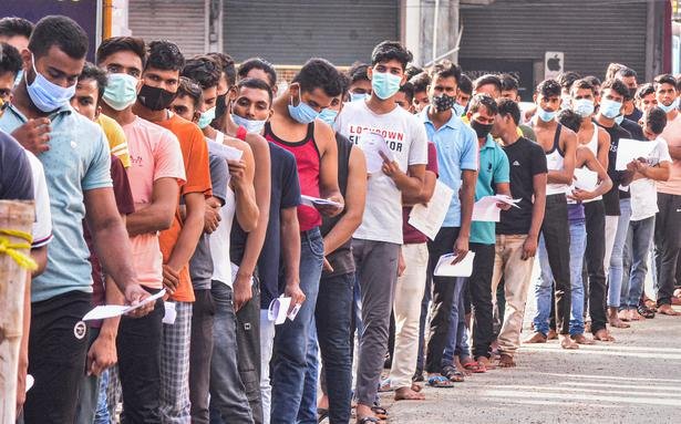 भारतीय वायुसेना भर्ती के लिए अग्निवीर वायु परीक्षा रांची के दो केंद्रों पर आयोजित