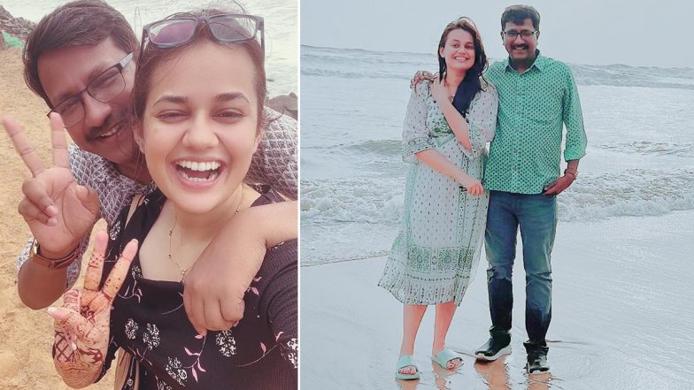 शादी के तीन महीने बाद टीना डाबी और दूसरे पति प्रदीप गावंडे ने लिया खूबसूरत बीच वेकेशन, देखें हॉलिडे फोटोज