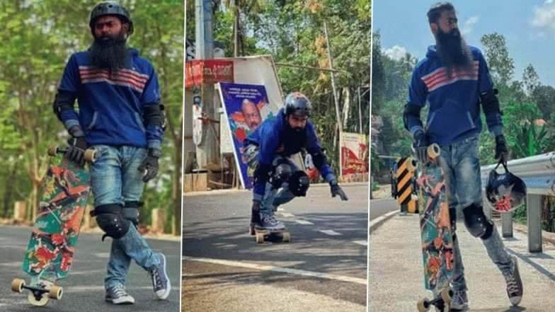 स्केटबोर्ड अभियान पर कन्याकुमारी से कश्मीर जा रहे केरल के युवा अनस हजस हरियाणा में तेज रफ्तार ट्रक की चपेट में आने से अपनी जान गंवा बैठे हैं।