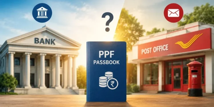 PPF अकाउंट कैसे खोलें: बैंक या पोस्ट ऑफिस, कहां फायदा ज्यादा? PPF अकाउंट कैसे खोलें: बैंक या पोस्ट ऑफिस, कहां फायदा ज्यादा?